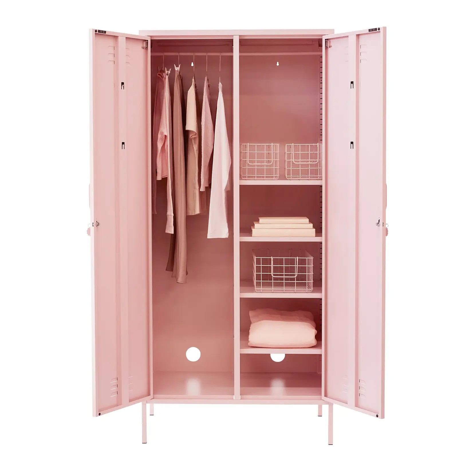 Mustard Made  Mustard - The Twinny - Armoire - Metal - Blush