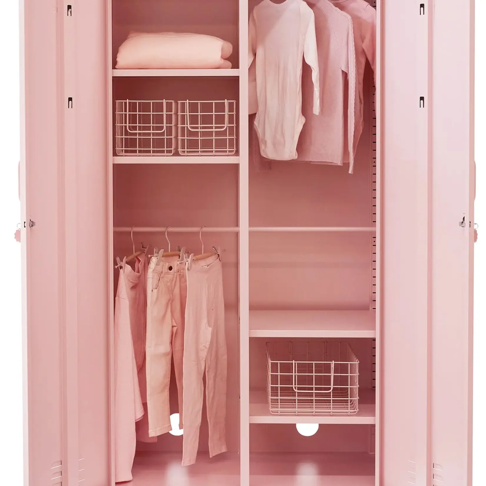 Mustard Made  Mustard - The Twinny - Armoire - Metal - Blush
