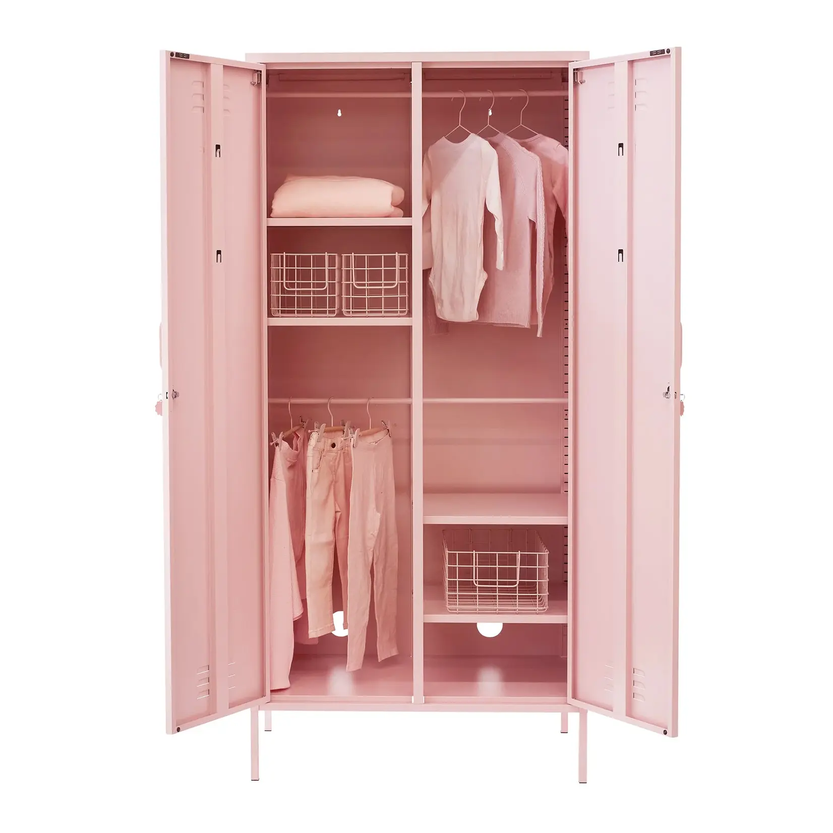 Mustard Made  Mustard - The Twinny - Armoire - Metal - Blush