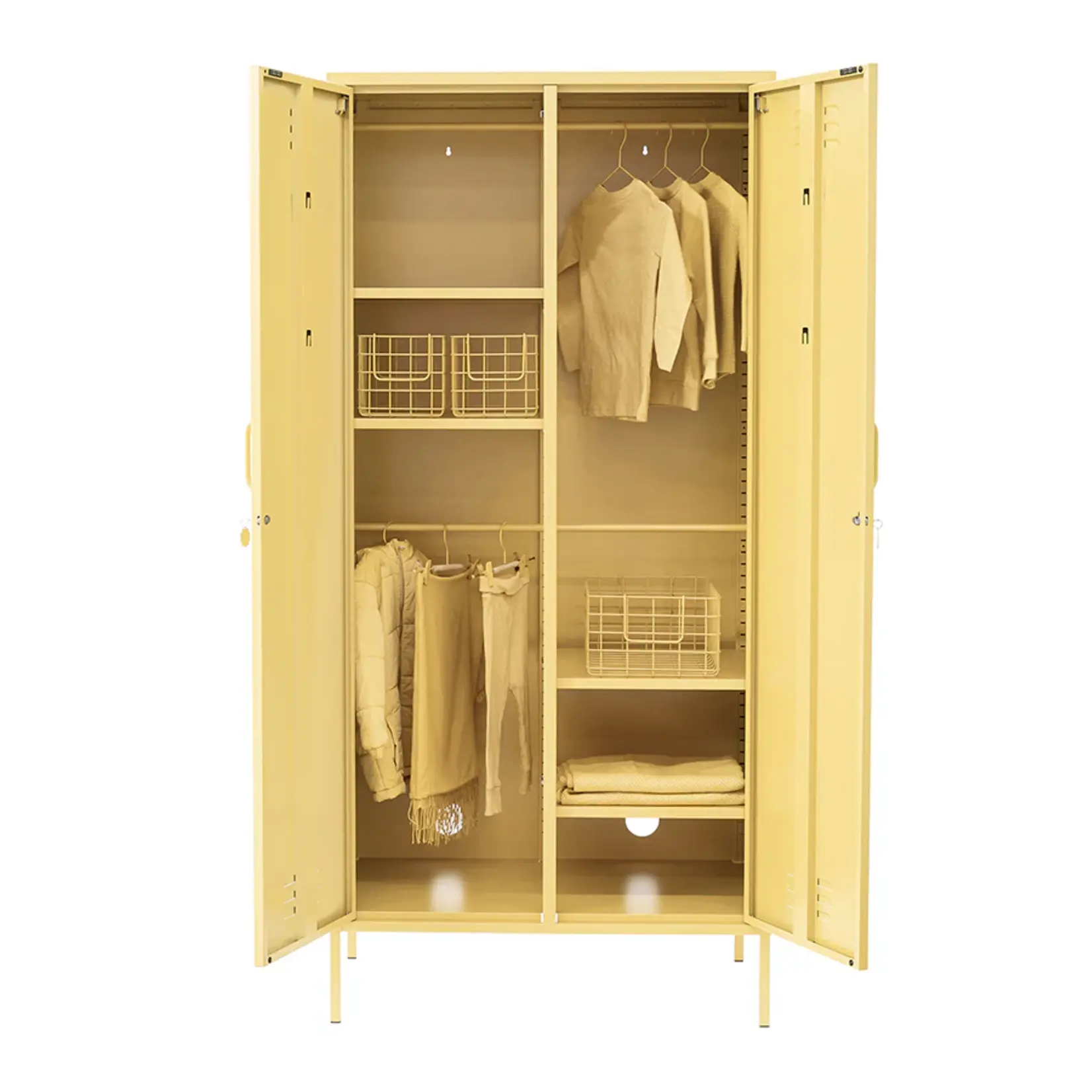 Mustard Made  Mustard - The Twinny - Armoire - Metal - Butter