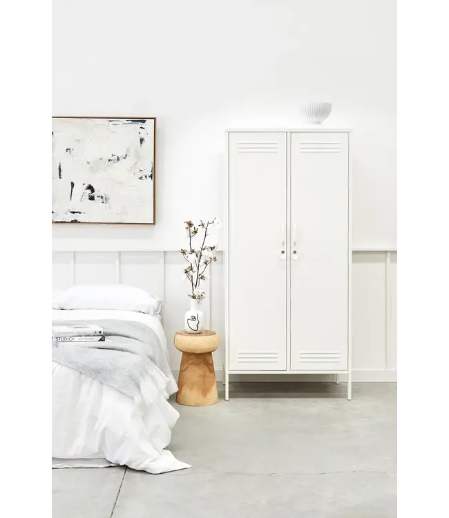 Mustard Made  Mustard - The Twinny - Armoire - Metal - Chalk