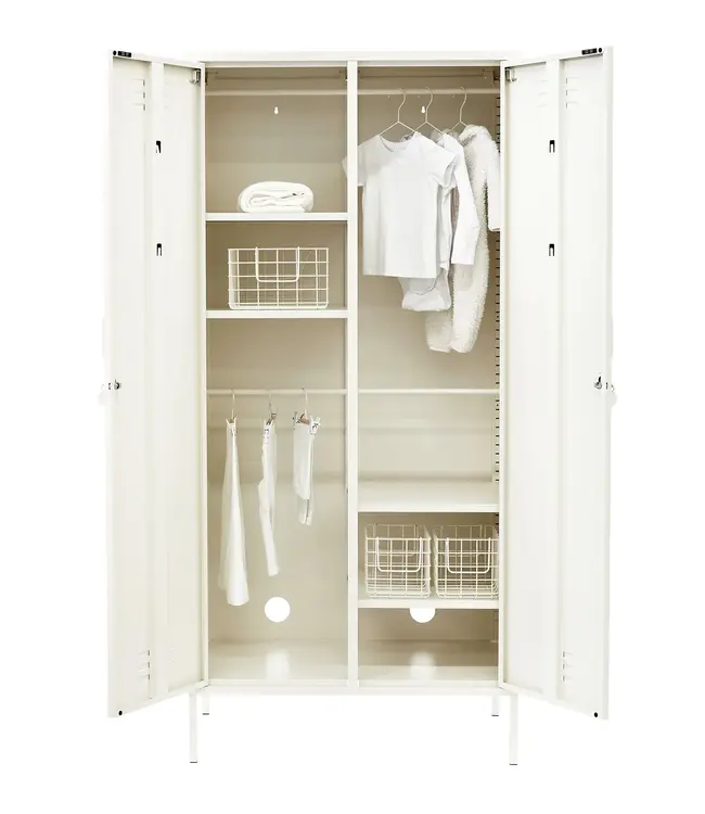 Mustard Made  Mustard - The Twinny - Armoire - Metal - Chalk