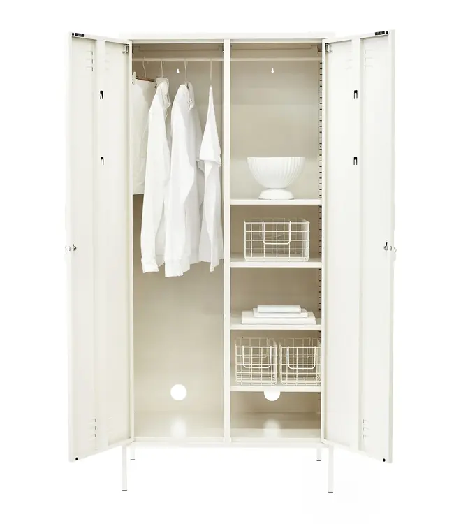 Mustard Made  Mustard - The Twinny - Armoire - Metal - Chalk