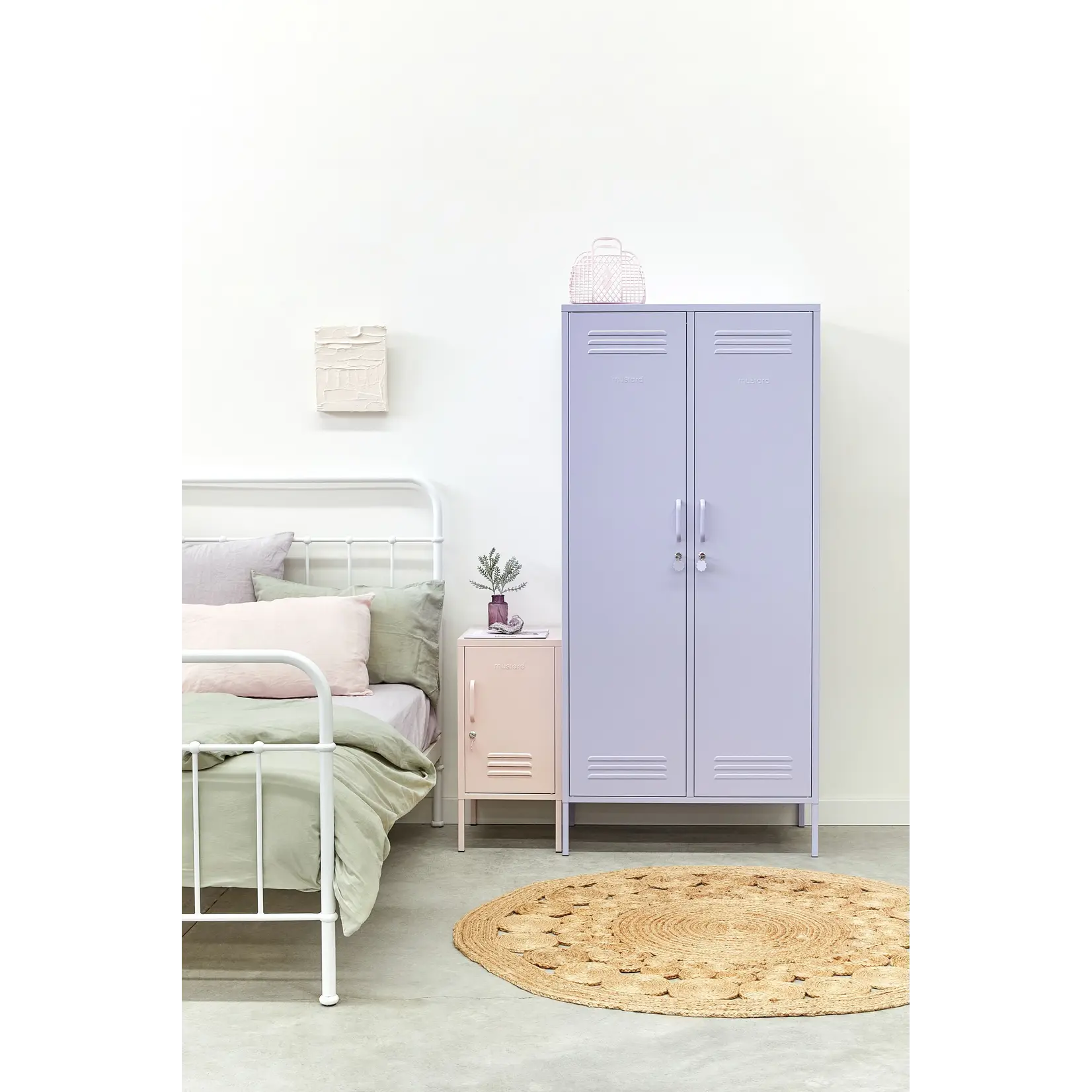 Mustard Made  Mustard - The Twinny - Armoire - Metal - Lilac