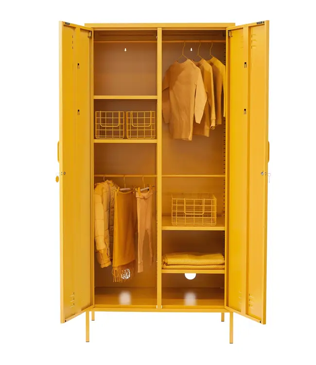 Mustard Made  Mustard - The Twinny - Armoire - Metal - Mustard