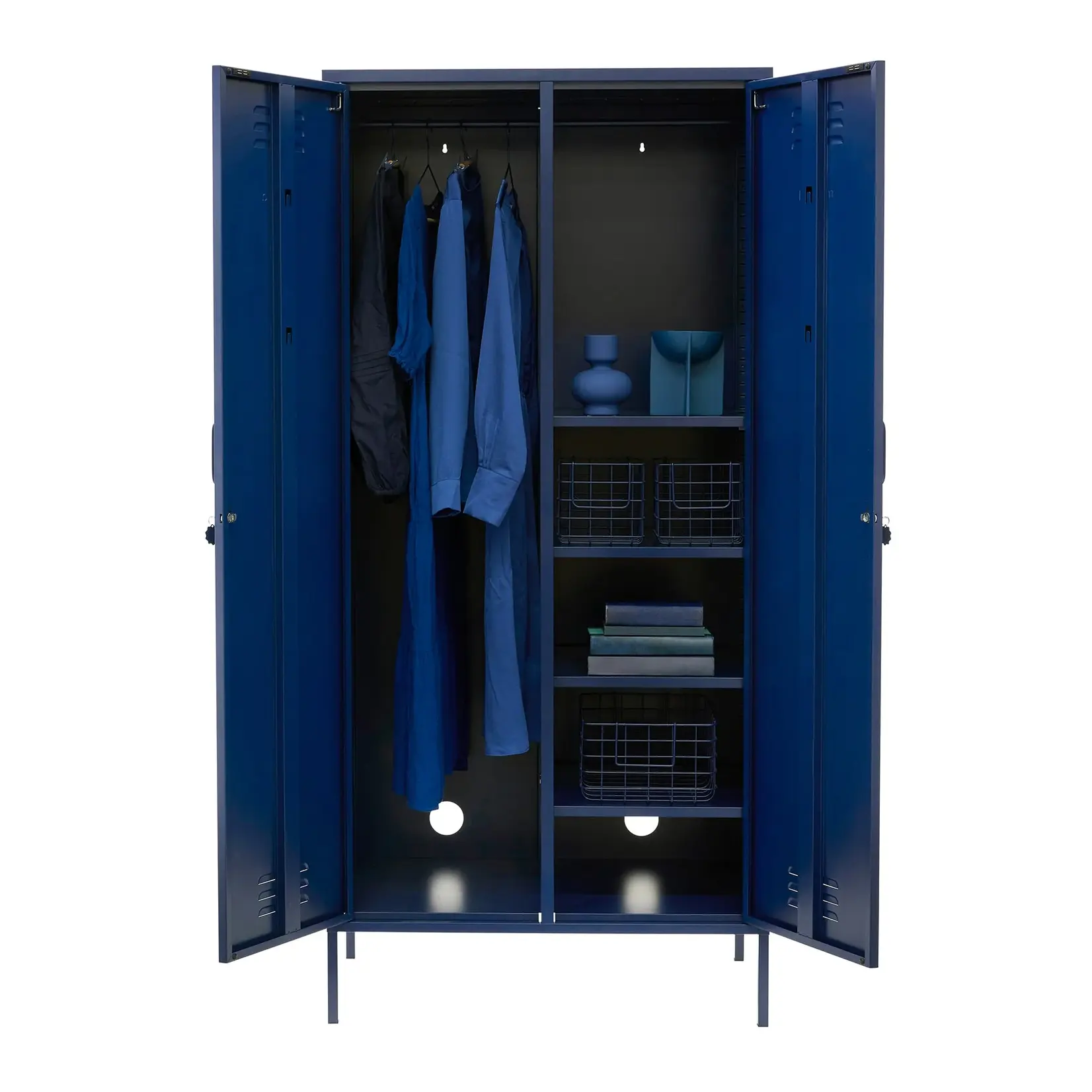 Mustard Made  Mustard - The Twinny - Armoire - Metal - Navy