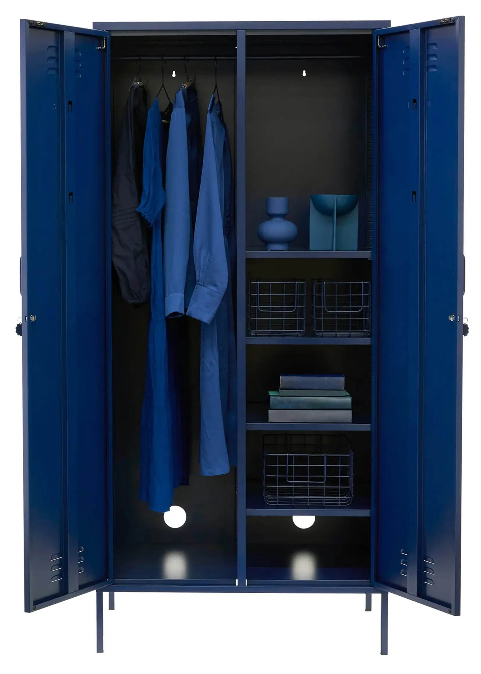 Mustard Made  Mustard - The Twinny - Armoire - Metal - Navy