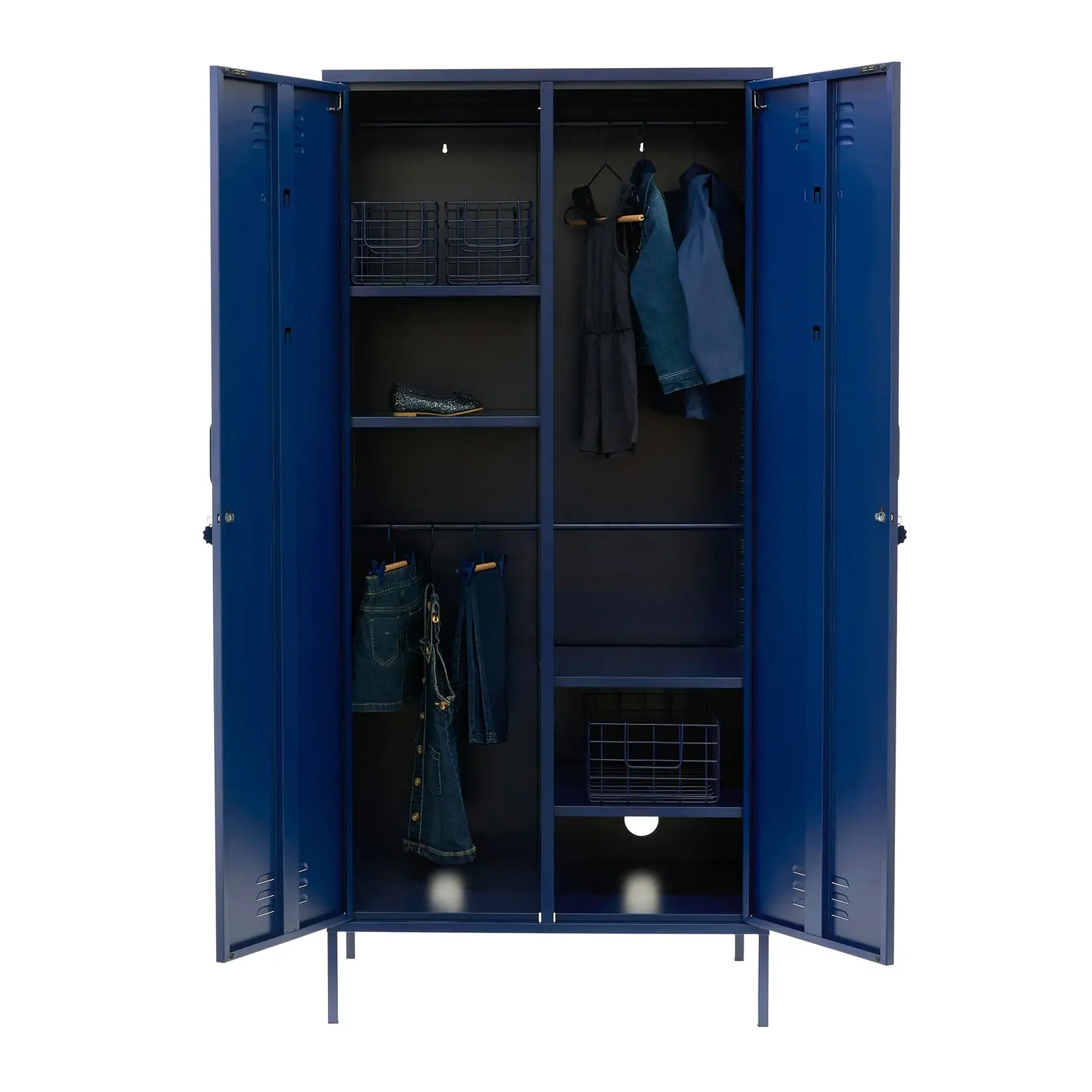 Mustard Made  Mustard - The Twinny - Armoire - Metal - Navy