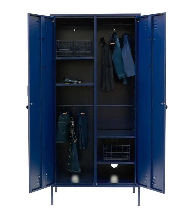 Mustard Made  Mustard - The Twinny - Armoire - Metal - Navy