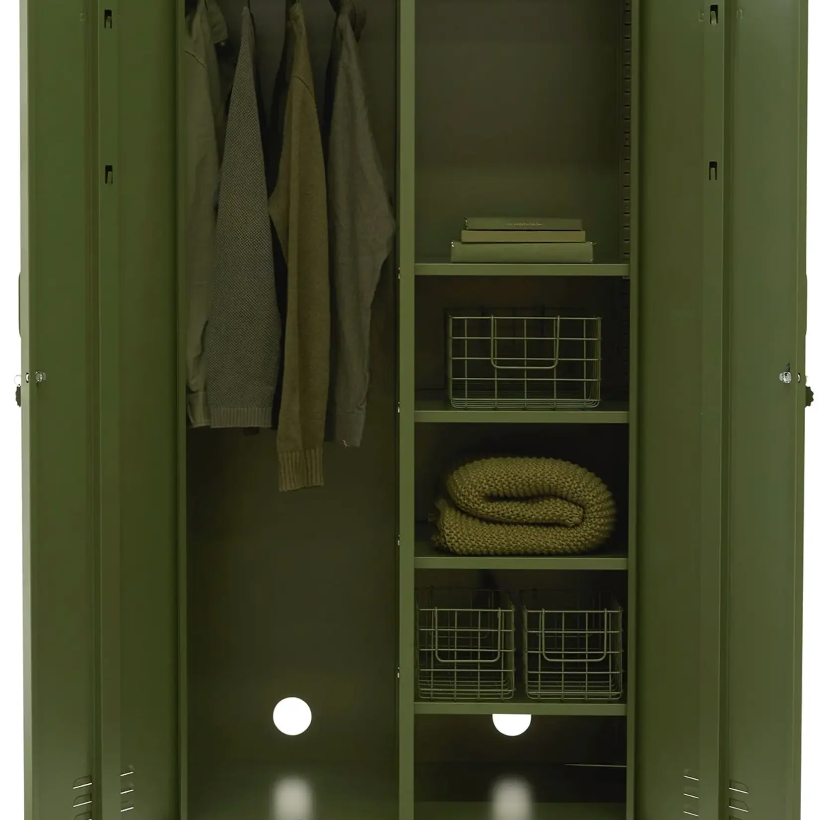 Mustard Made  Mustard - The Twinny - Armoire - Metal - Olive