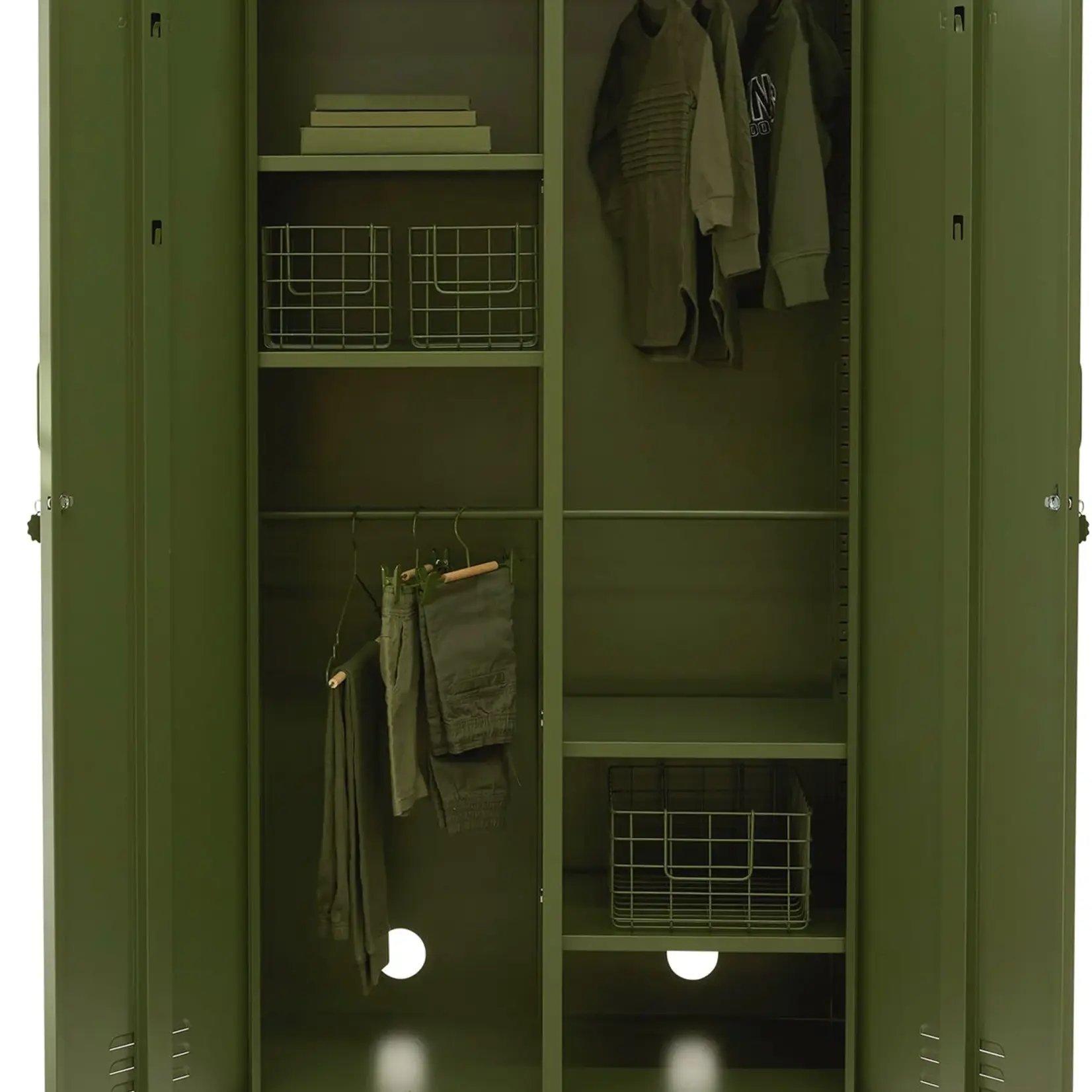 Mustard Made  Mustard - The Twinny - Armoire - Metal - Olive