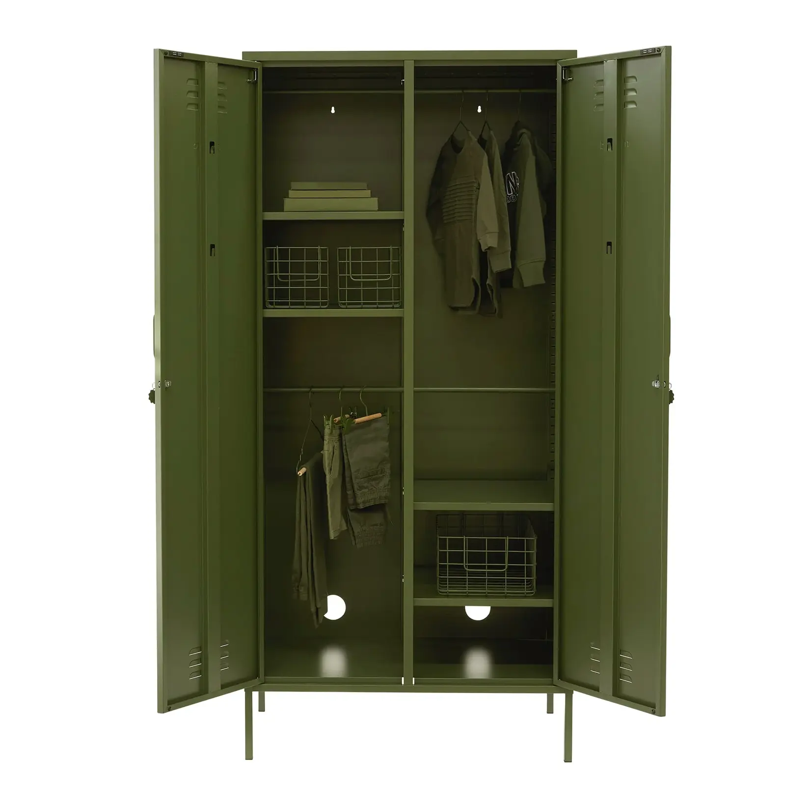 Mustard Made  Mustard - The Twinny - Armoire - Metal - Olive