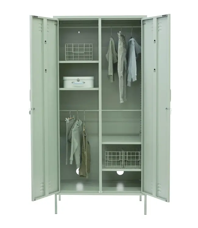 Mustard Made  Mustard - The Twinny - Armoire - Metal - Sage