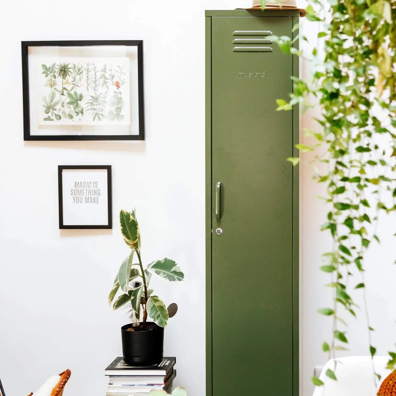 Mustard Made Mustard - The Skinny - Kast - Metaal - Olive