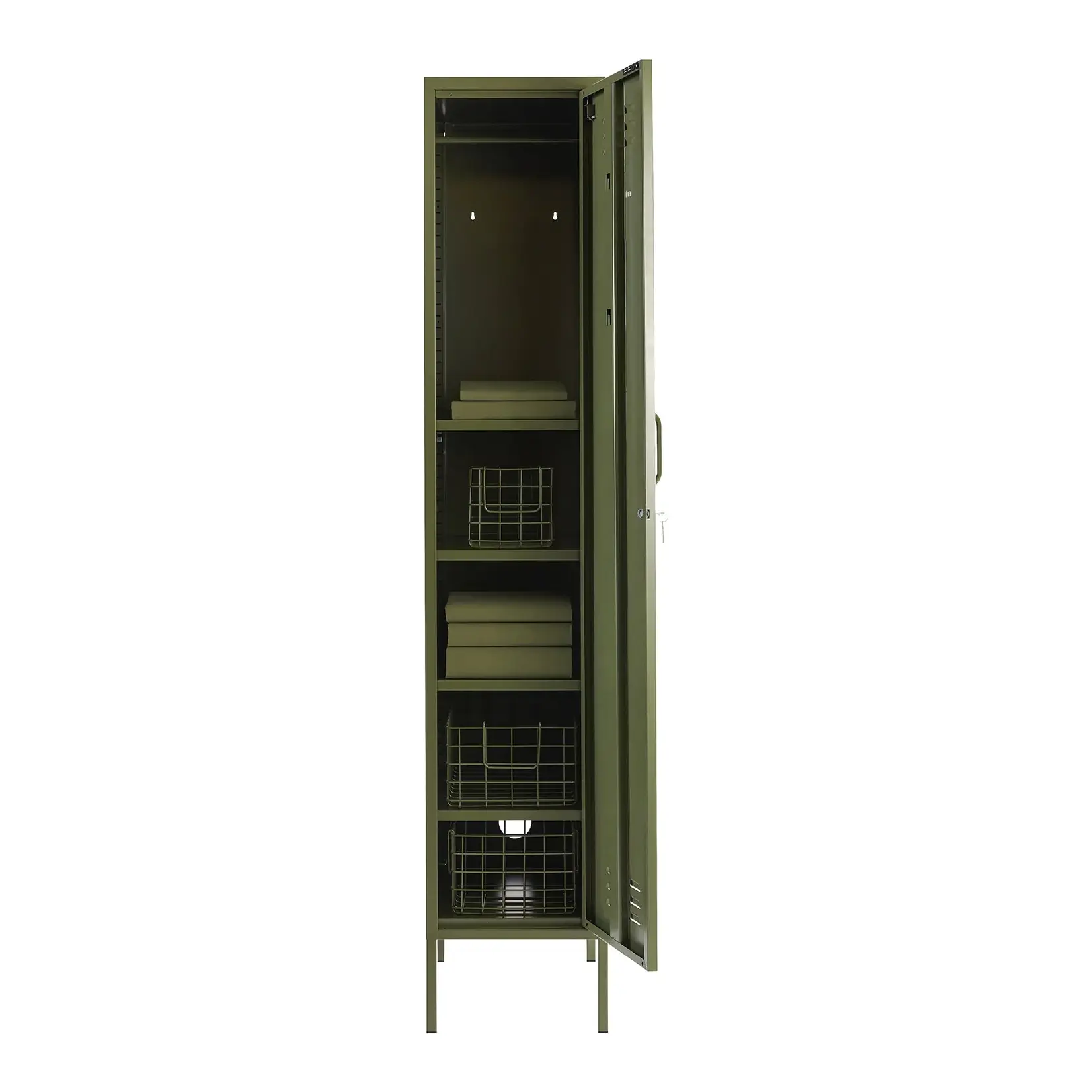 Mustard Made Mustard - The Skinny - Armoire - Metal - Olive