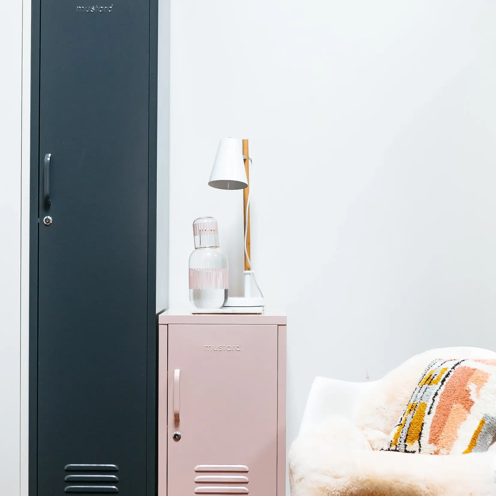 Mustard Made Mustard - The Skinny - Armoire - Metal - Slate