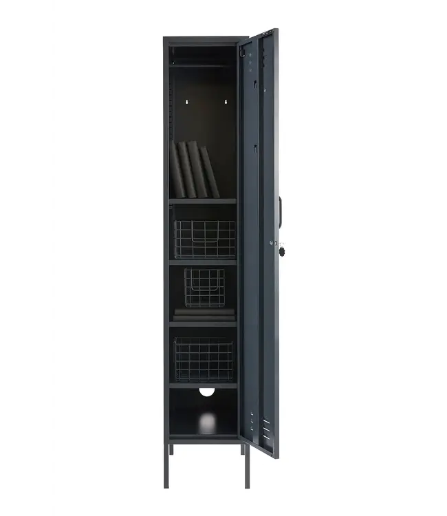 Mustard Made Mustard - The Skinny - Armoire - Metal - Slate