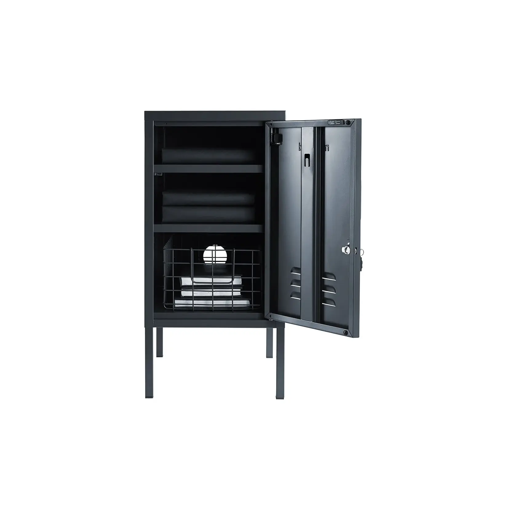 Mustard Made Mustard - The Shorty - Armoire - Metal -  Slate