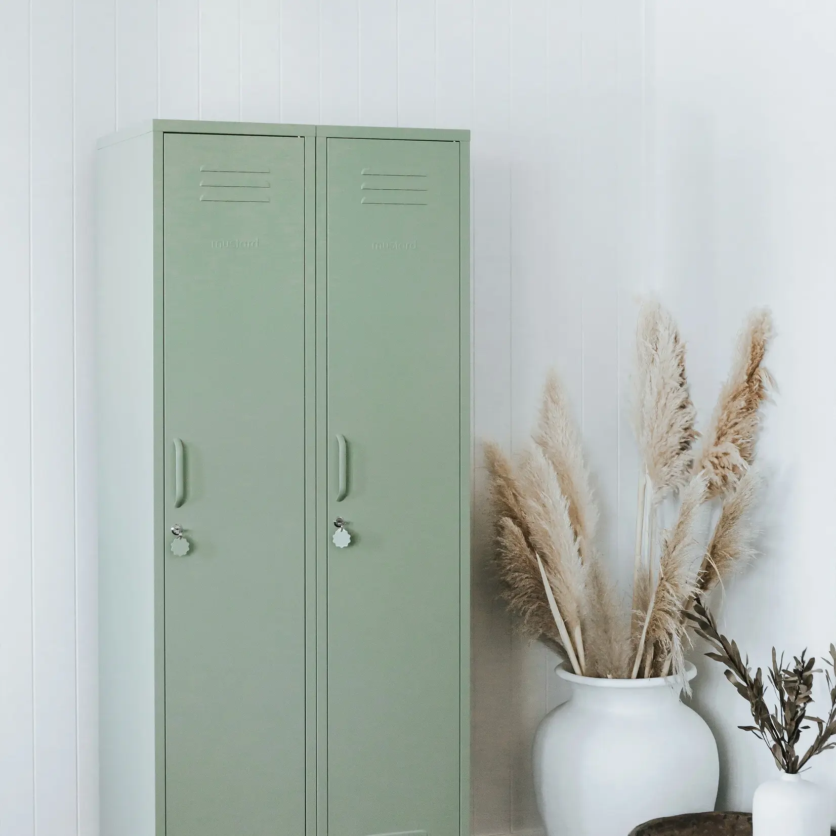 Mustard Made Mustard - The Skinny - Armoire - Metal - Sage