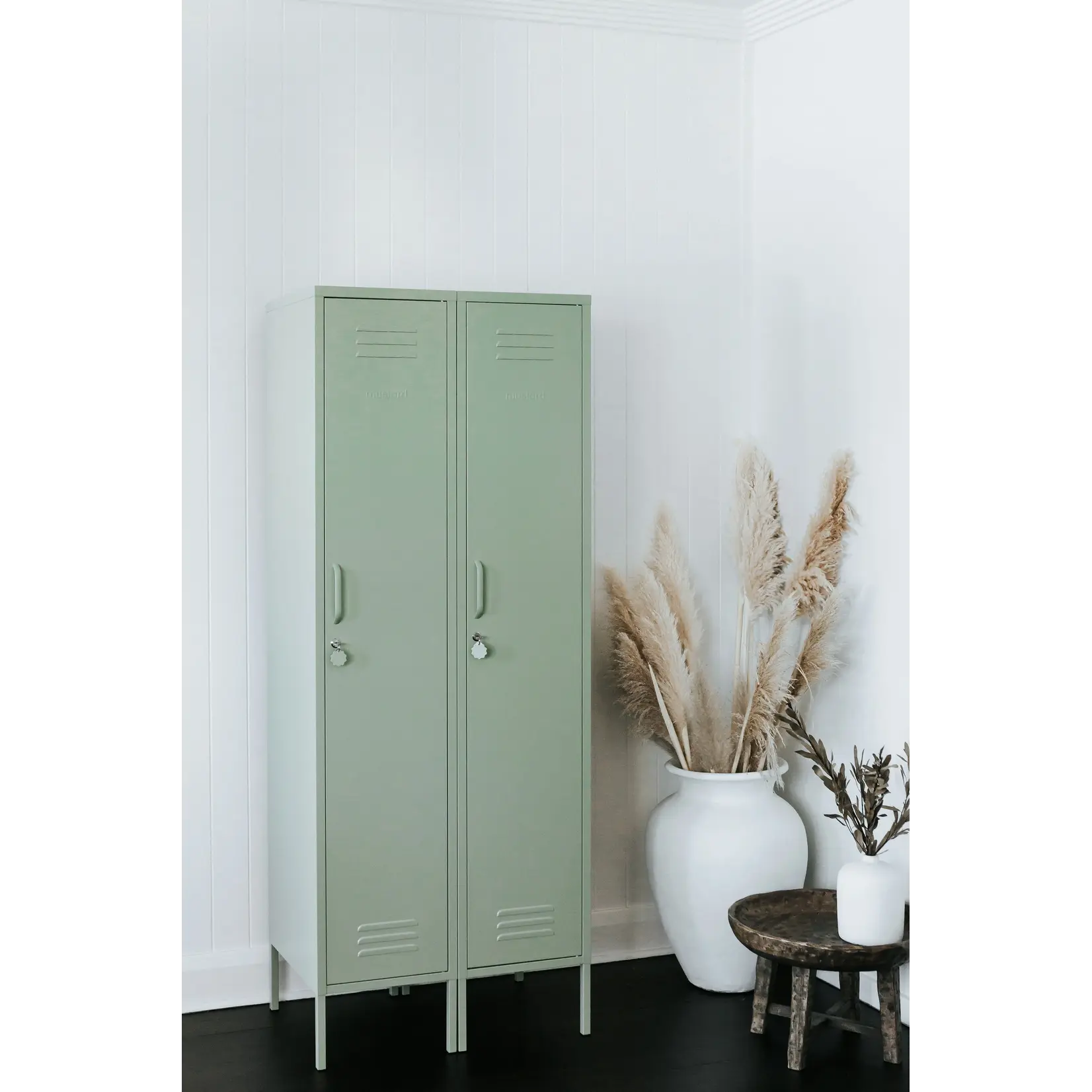 Mustard Made Mustard - The Skinny - Armoire - Metal - Sage