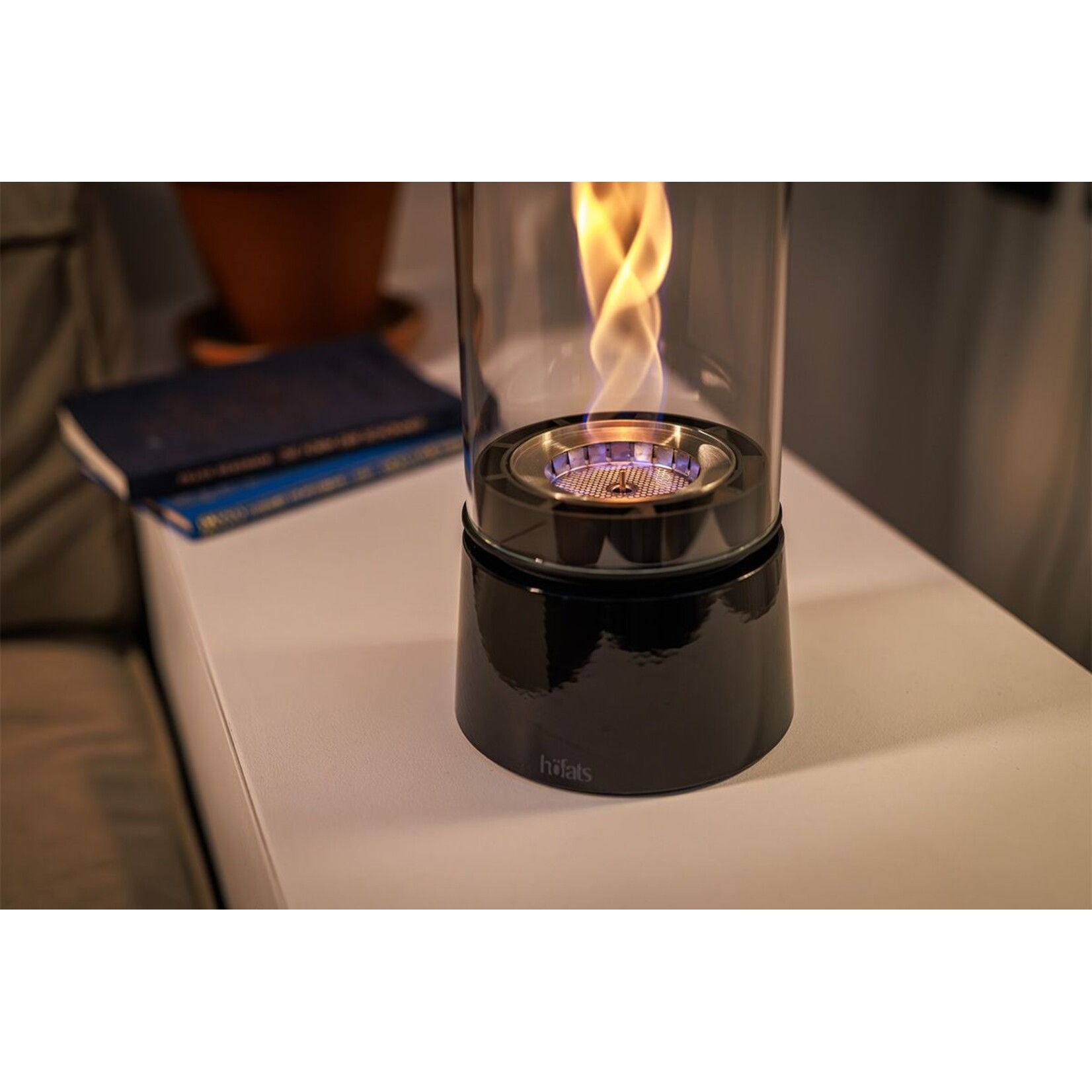 Höfats Höfats - SPIN Air 900 Cheminée de table - Noir émaillé