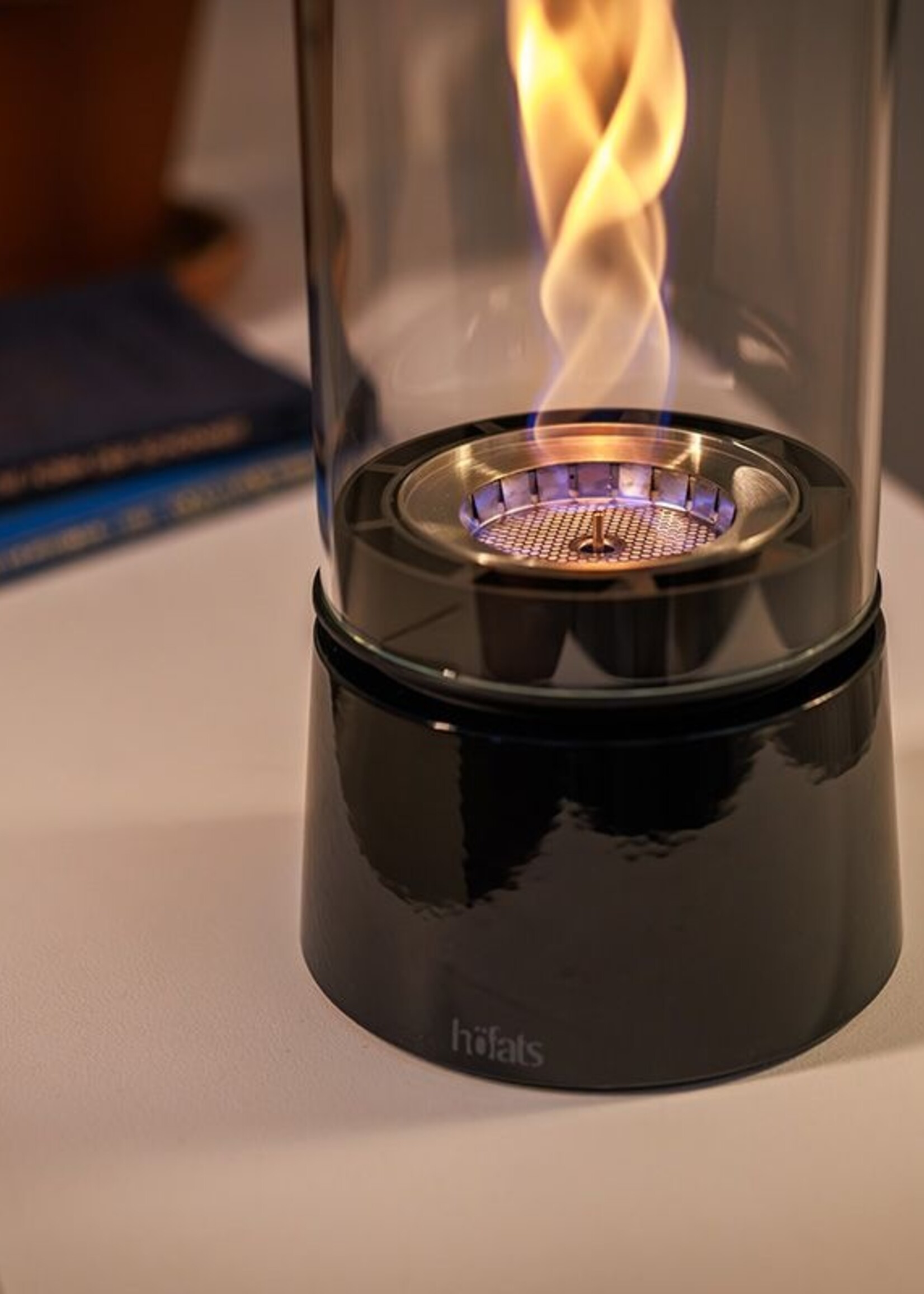 Höfats Höfats - SPIN Air 900 Cheminée de table - Noir émaillé
