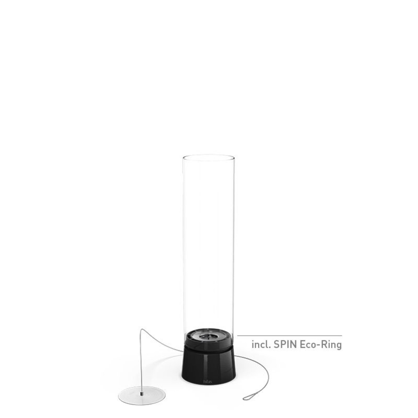 Höfats Höfats - SPIN Air 900 Cheminée de table - Noir émaillé