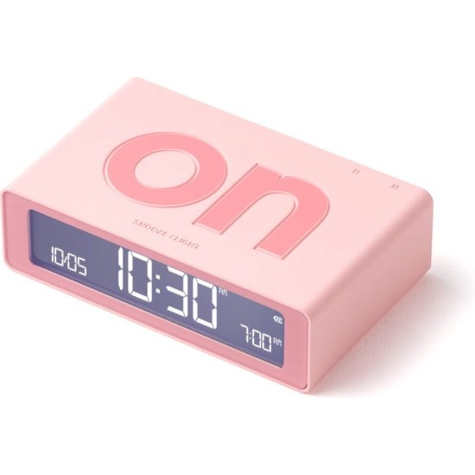Lexon Lexon - Flip Mini - Omkeerbare LCD wekker - Roze