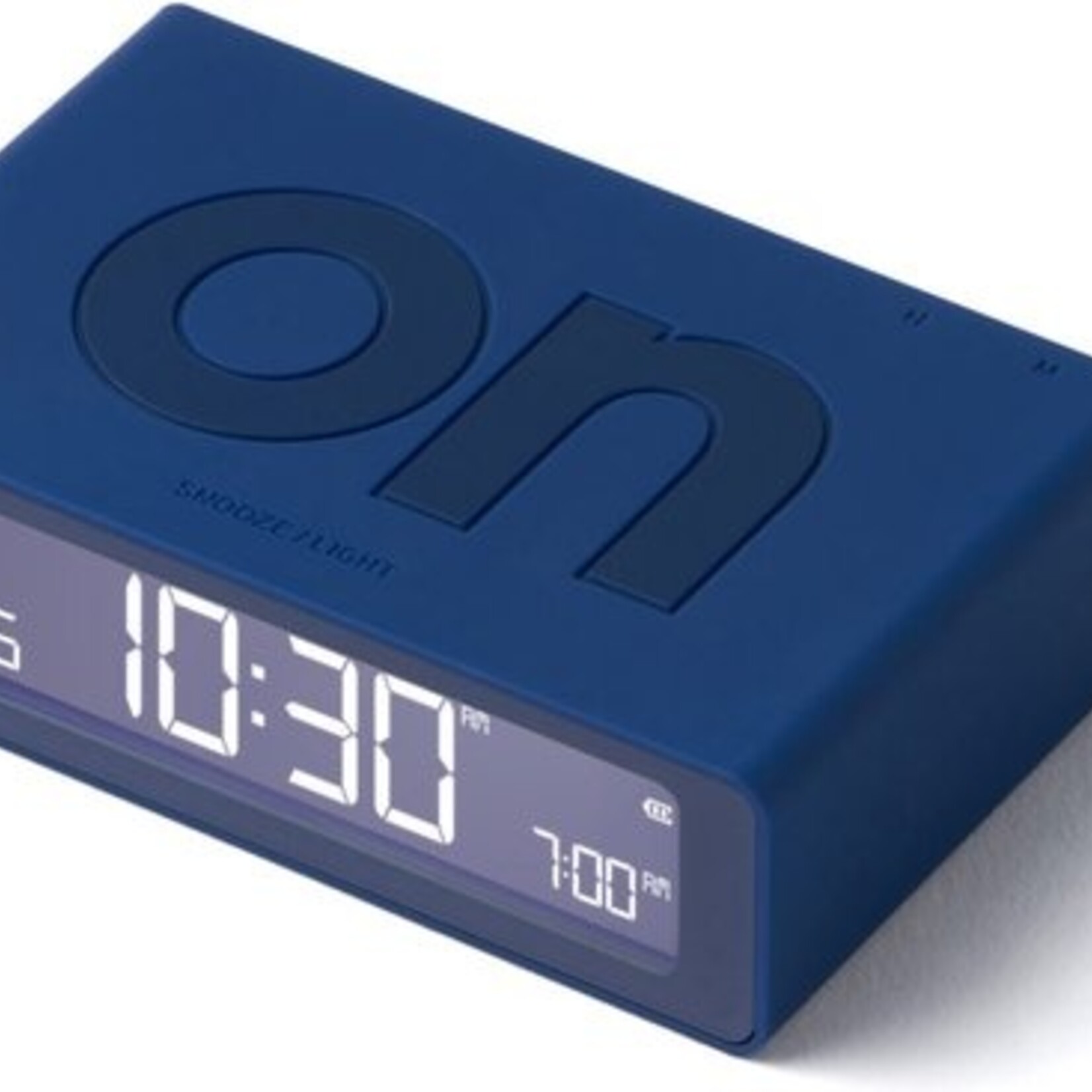 Lexon Lexon - Flip Mini - Omkeerbare LCD wekker - Donker blauw