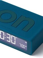 Lexon Lexon - Flip Mini - Réveil LCD réversible - Duck Blue