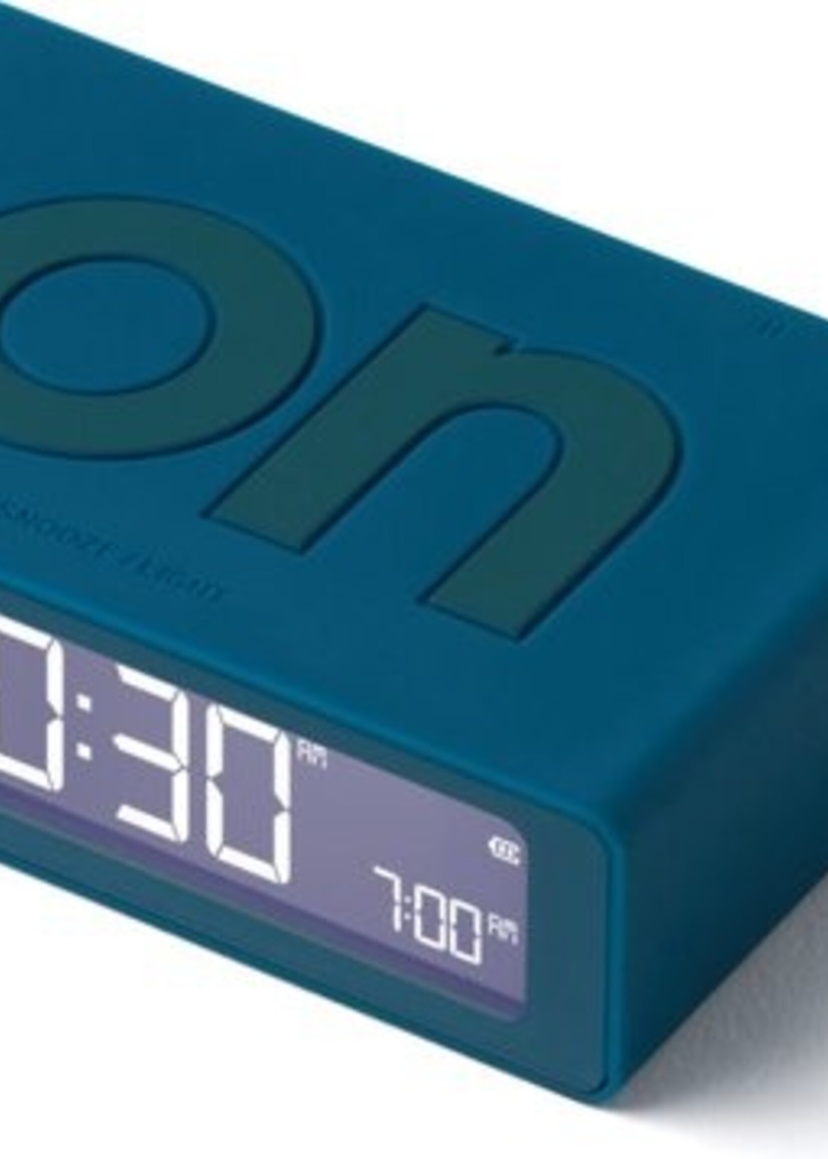 Lexon Lexon - Flip Mini - Réveil LCD réversible - Duck Blue