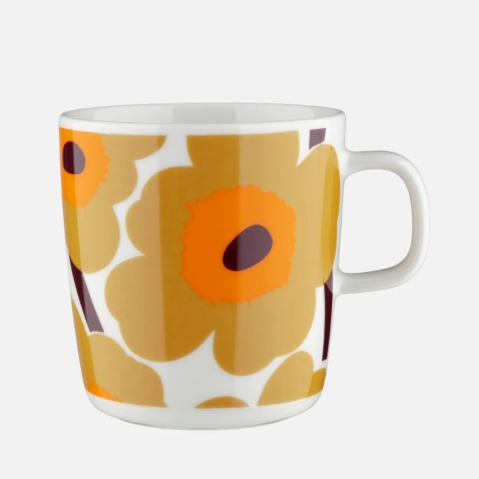 Marimekko  Marimekko - Unikko - mug - 40cl -  Caramel/orange chaud
