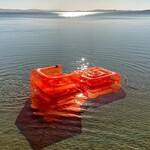 Sunnylife SunnyLife - Lilo - Siège gonflable - Neon Orange