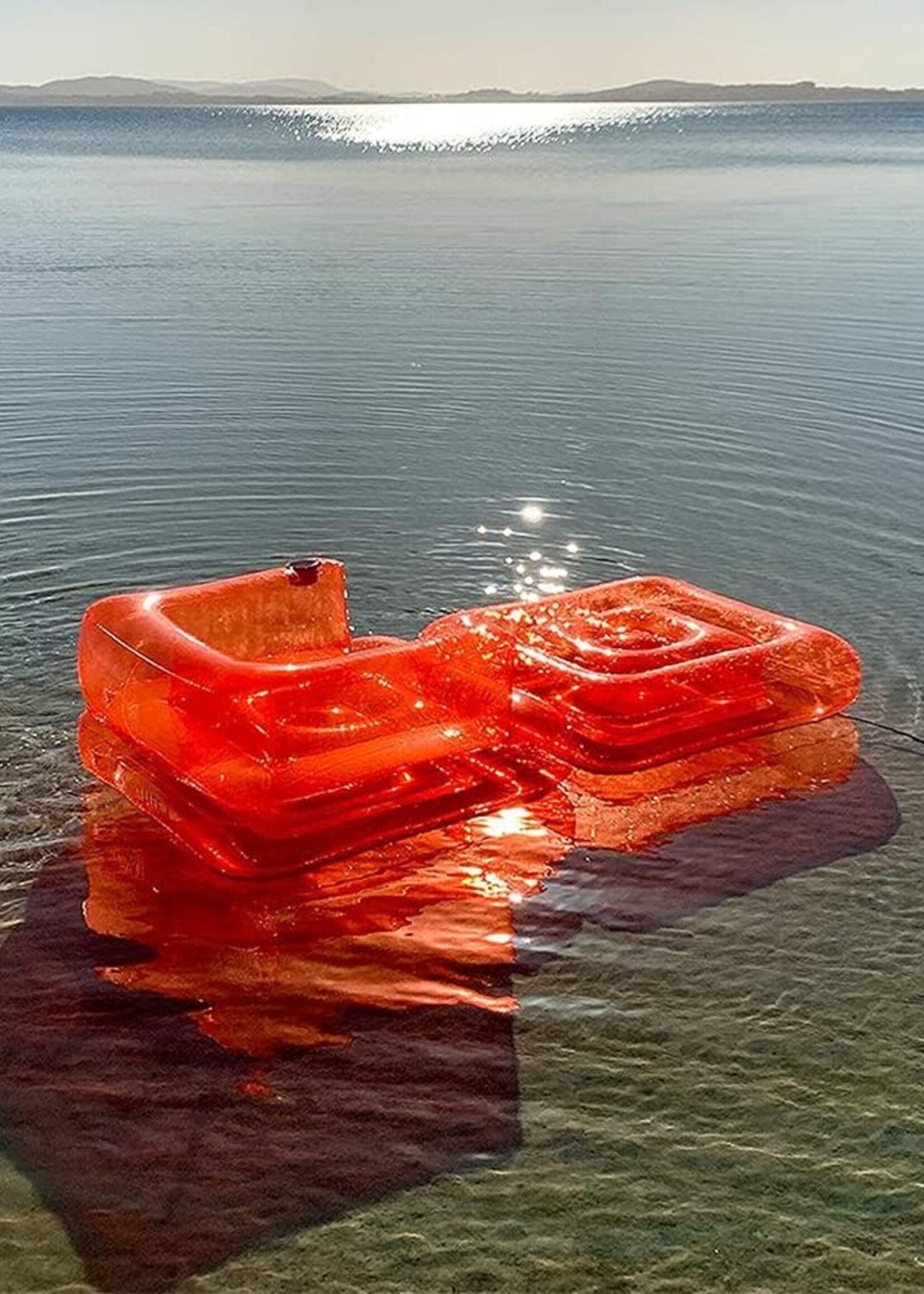 Sunnylife SunnyLife - Lilo - Siège gonflable - Neon Orange