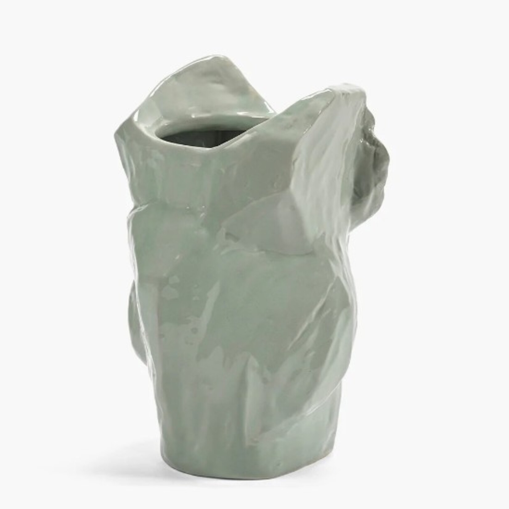 serax Serax - MARNI - Après Minuit - Vase - S - H23cm - Hibou - Bleu clair