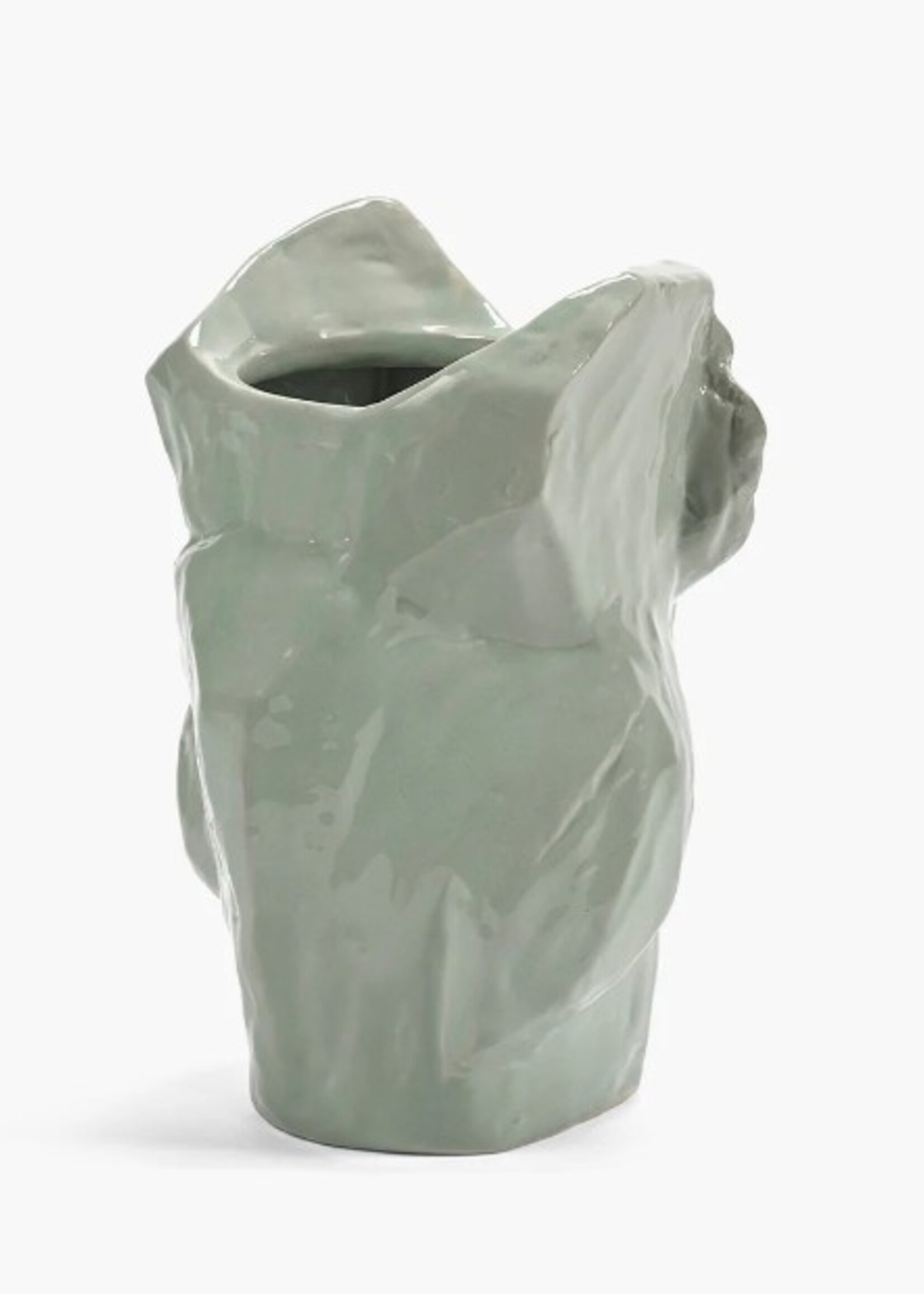serax Serax - MARNI - Après Minuit - Vase - S - H23cm - Hibou - Bleu clair