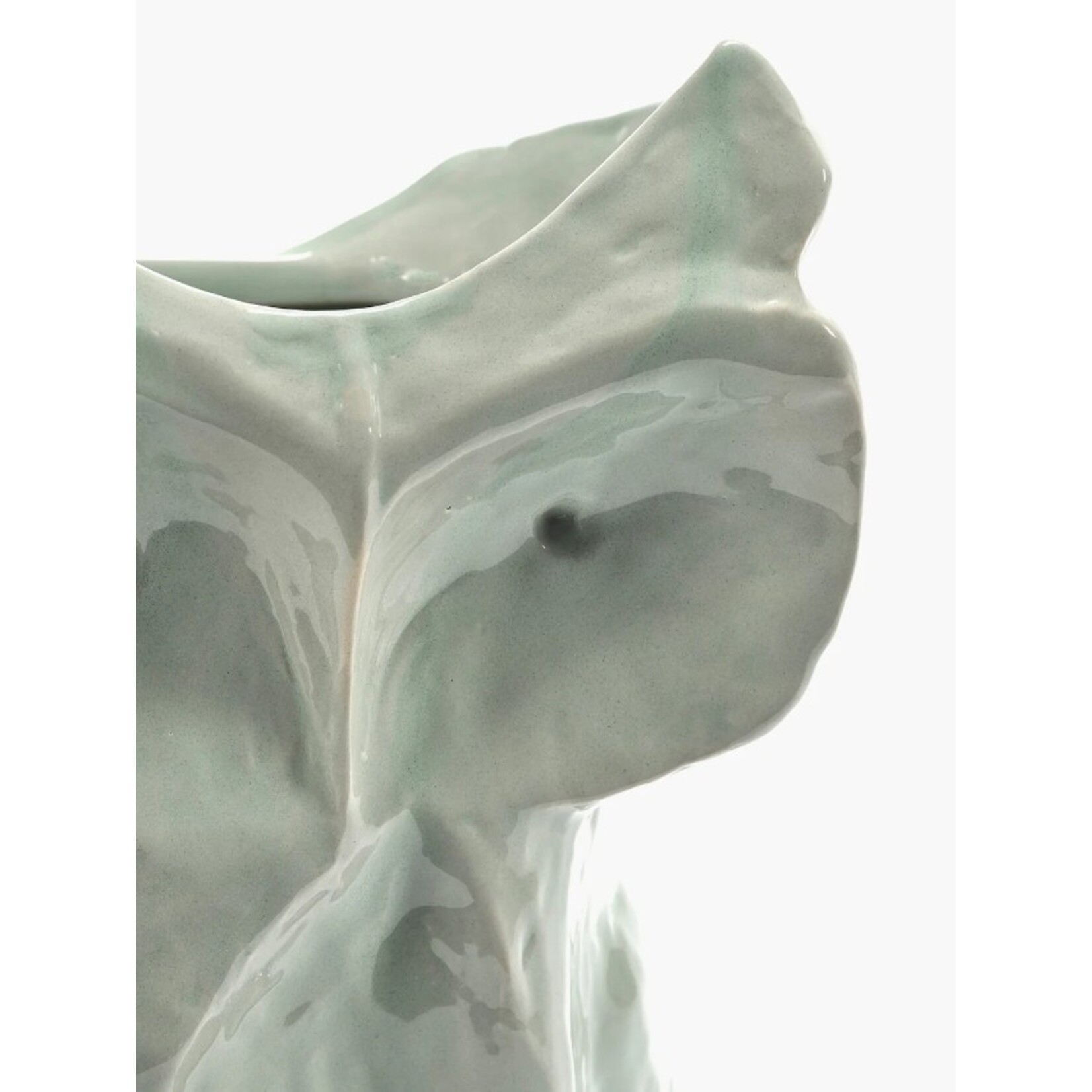 serax Serax - MARNI - Après Minuit - Vase - S - H23cm - Hibou - Bleu clair