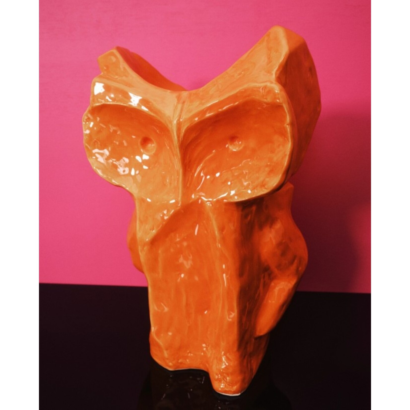 serax Serax - MARNI - After Midnight - Vaas - L - H30cm - Uil - Oranje