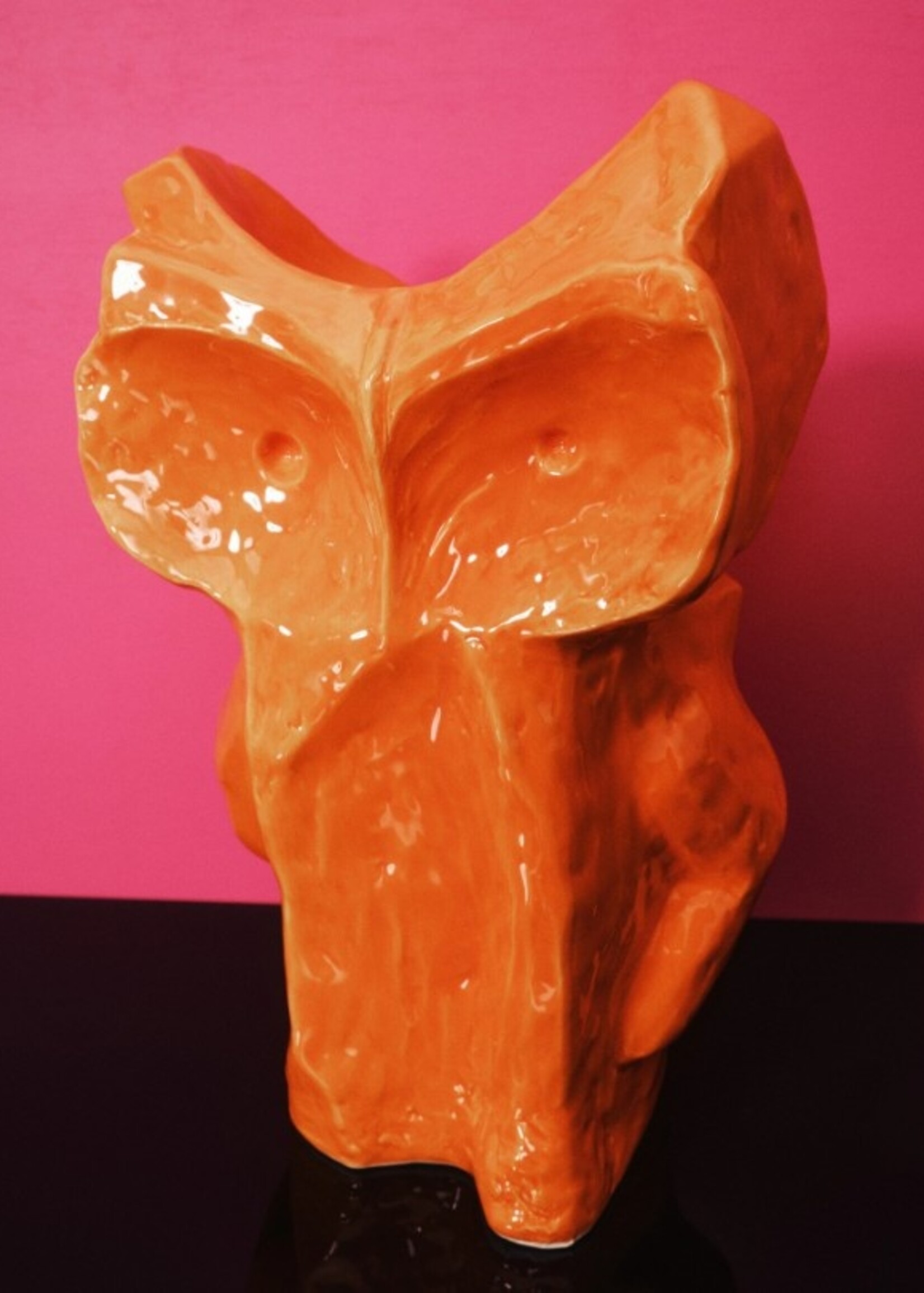 serax Serax - MARNI - After Midnight - Vaas - L - H30cm - Uil - Oranje