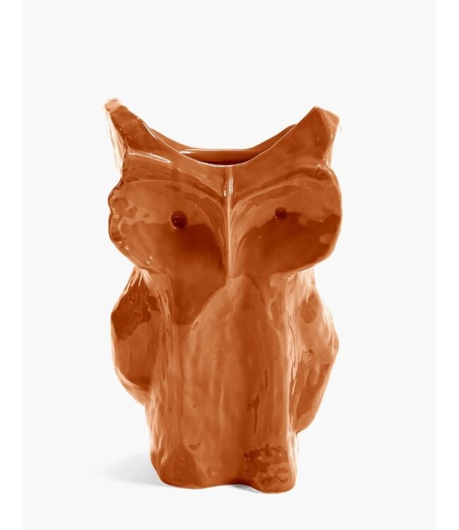 Serax - MARNI - Après Minuit - Vase - L - H30cm - Hibou - Orange