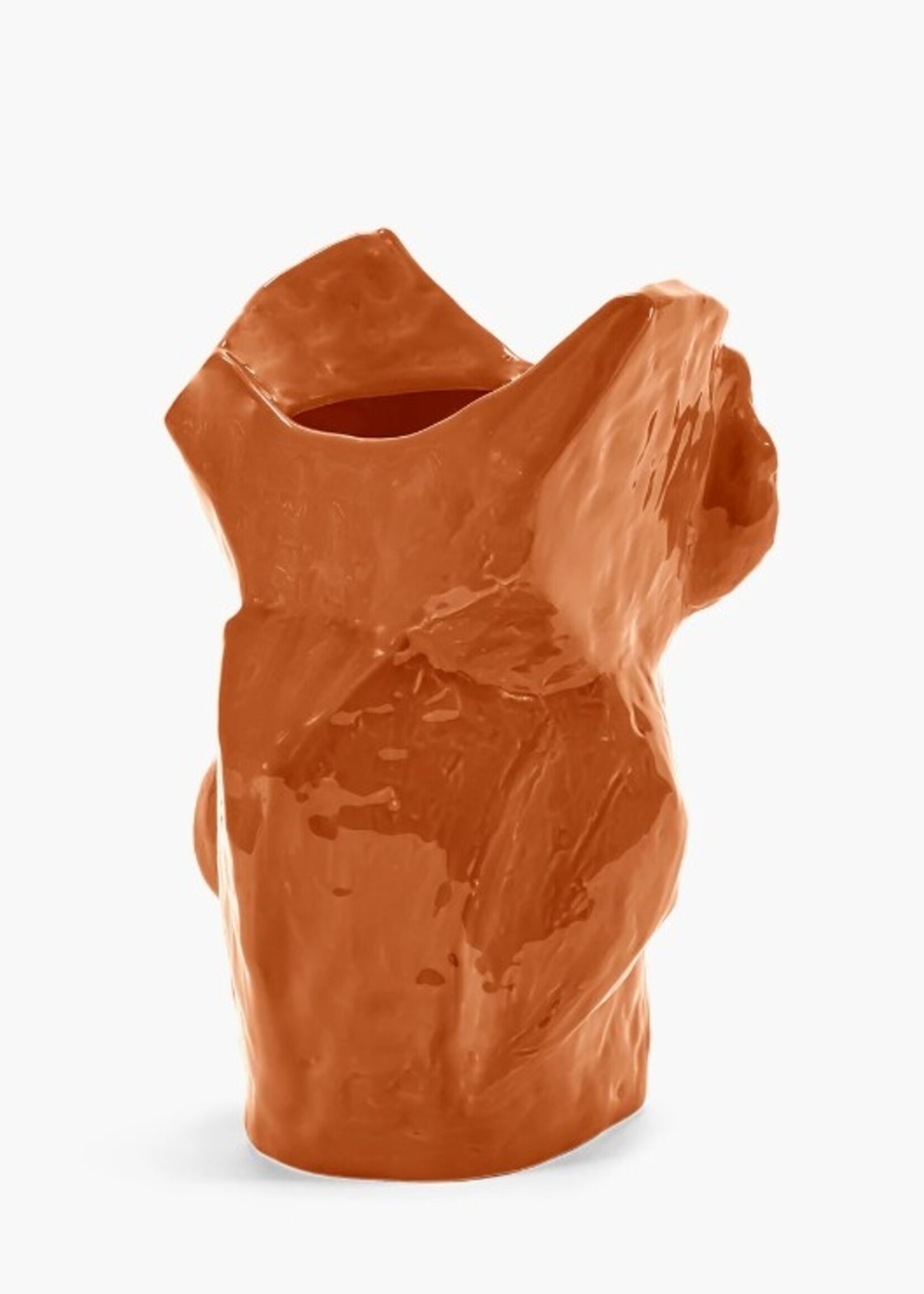 serax Serax - MARNI - After Midnight - Vaas - S - H23cm - Uil - Oranje