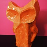serax Serax - MARNI - Après Minuit - Vase - S - H23cm - Hibou - Orange