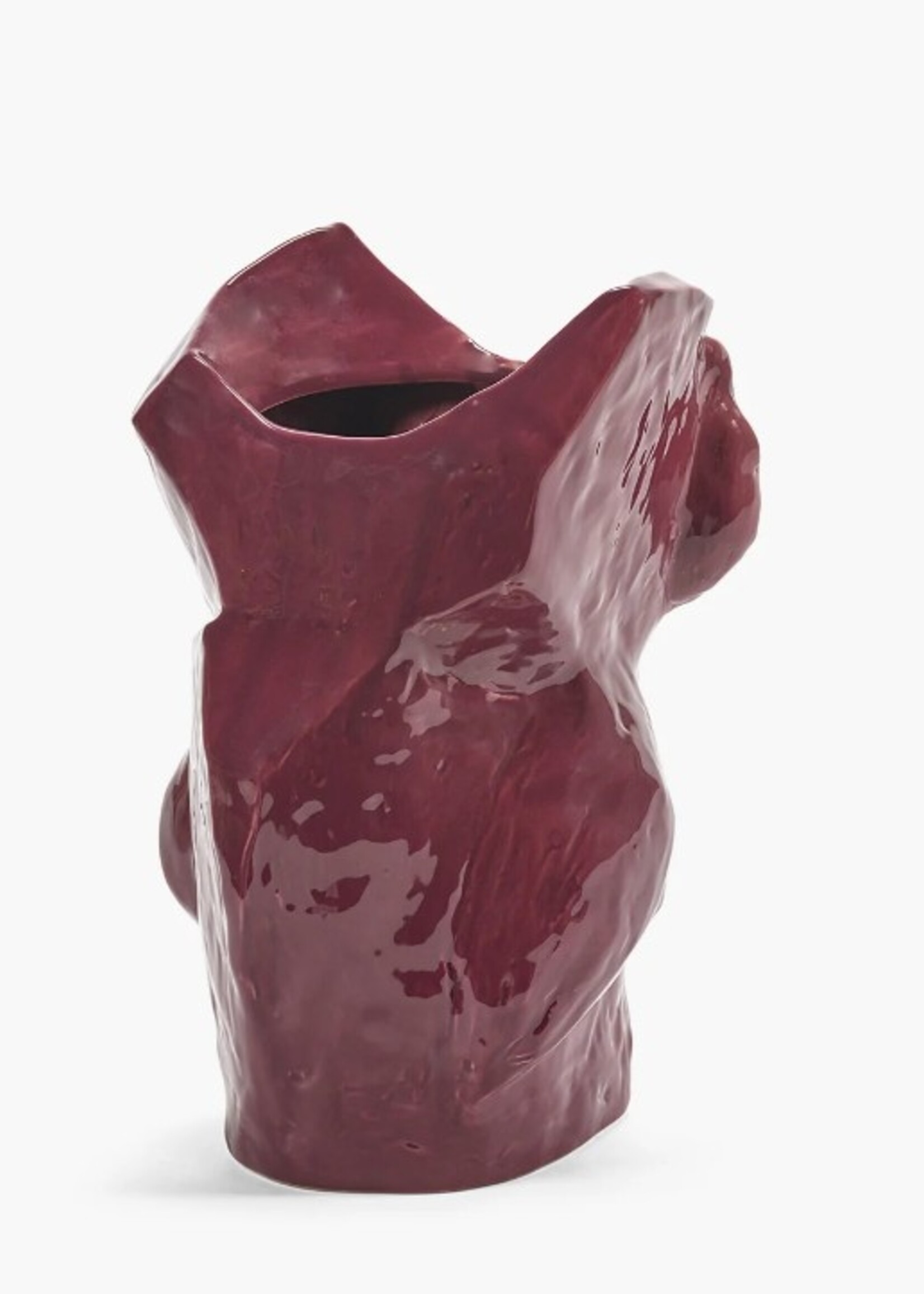 serax Serax - MARNI - Après Minuit - Vase - S - H23cm - Hibou - Aubergine