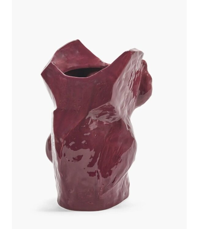 Serax - MARNI - Après Minuit - Vase - S - H23cm - Hibou - Aubergine