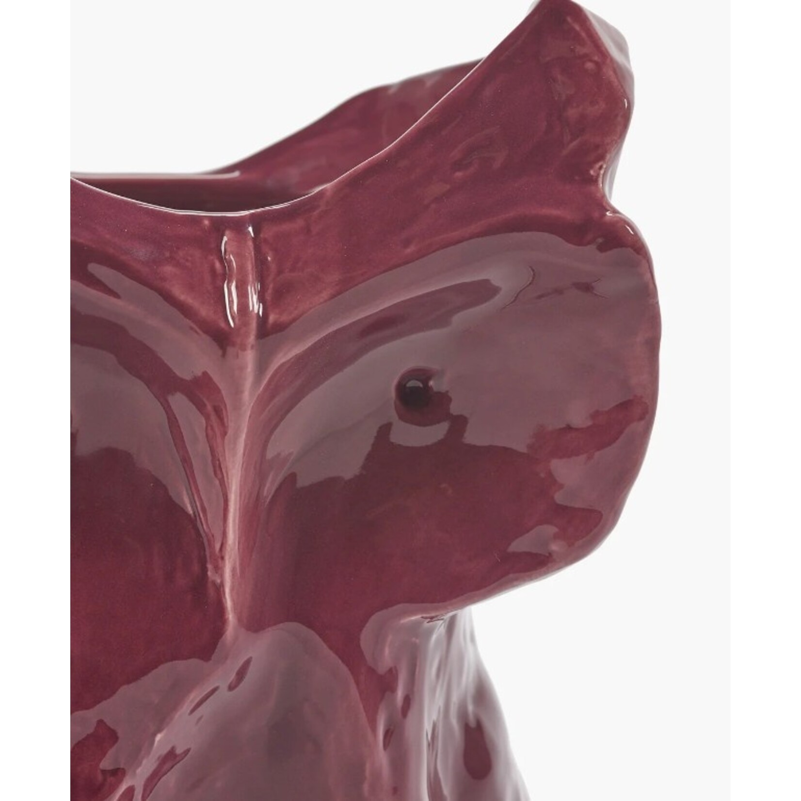 serax Serax - MARNI - Après Minuit - Vase - S - H23cm - Hibou - Aubergine