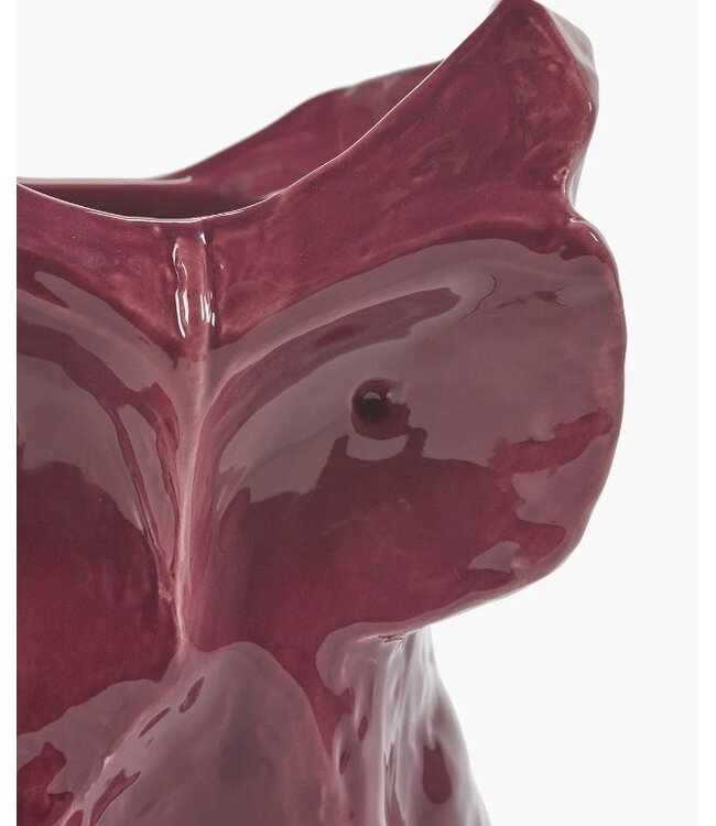 Serax - MARNI - Après Minuit - Vase - S - H23cm - Hibou - Aubergine