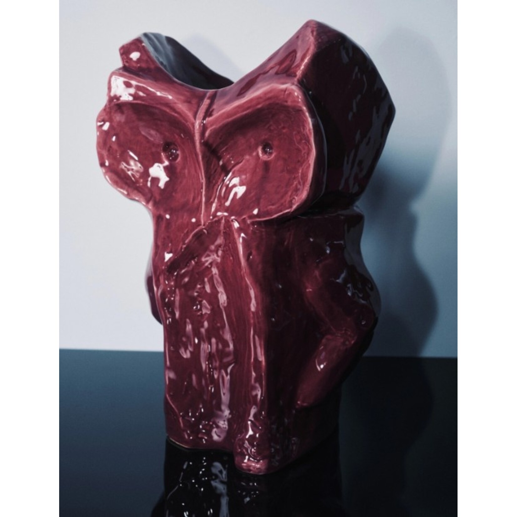 serax Serax - MARNI - Après Minuit - Vase - S - H23cm - Hibou - Aubergine