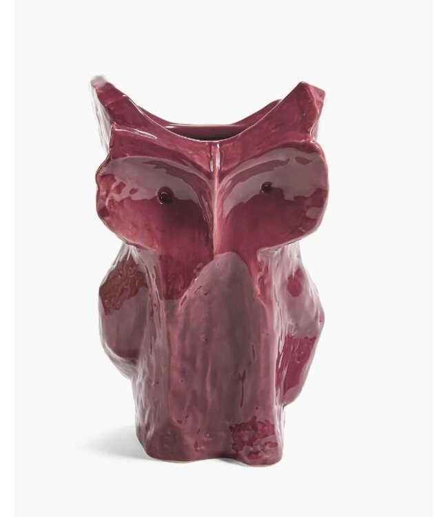 Serax - MARNI - Après Minuit - Vase - S - H23cm - Hibou - Aubergine