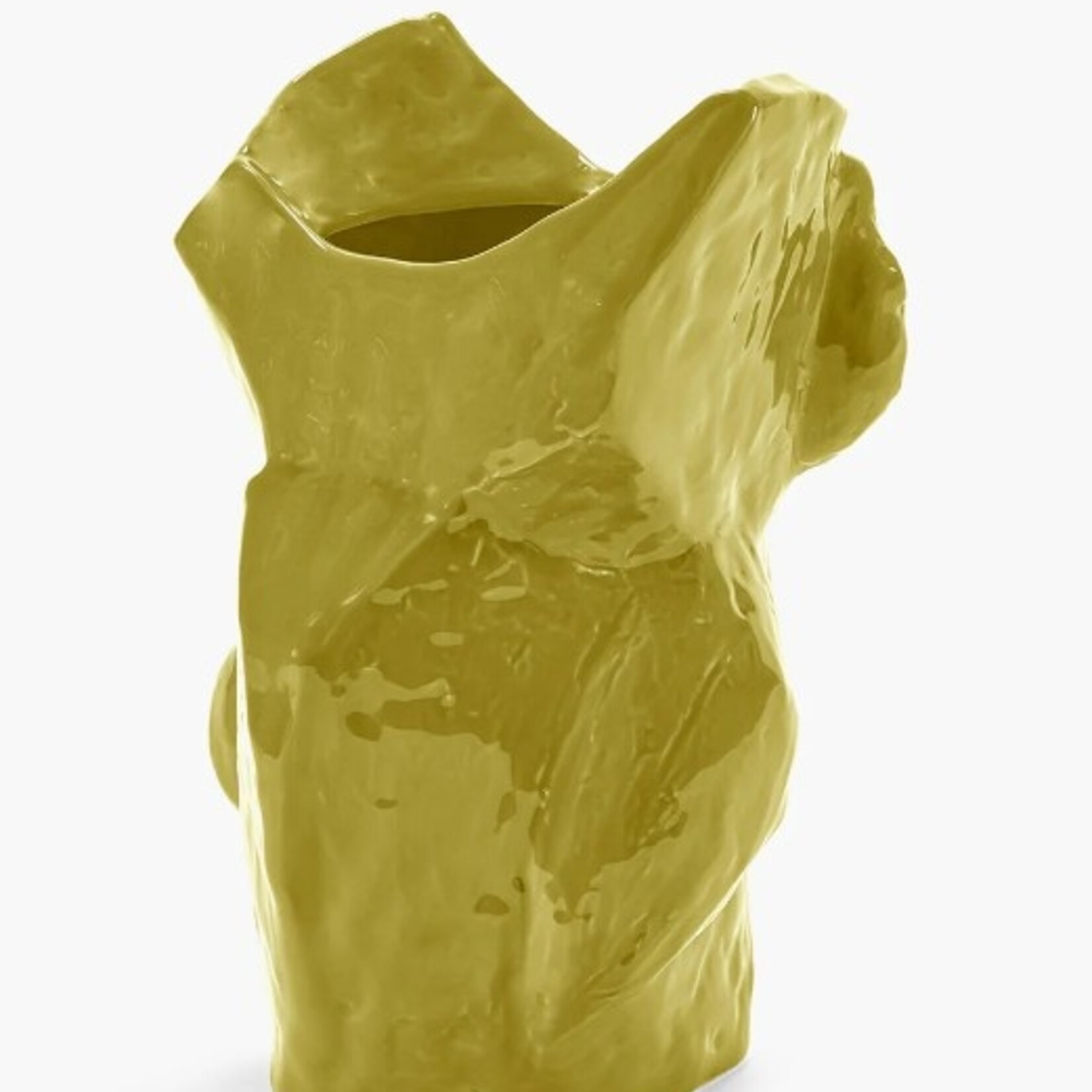 serax Serax - MARNI - Après Minuit - Vase - L - H30cm - Hibou - Jaune