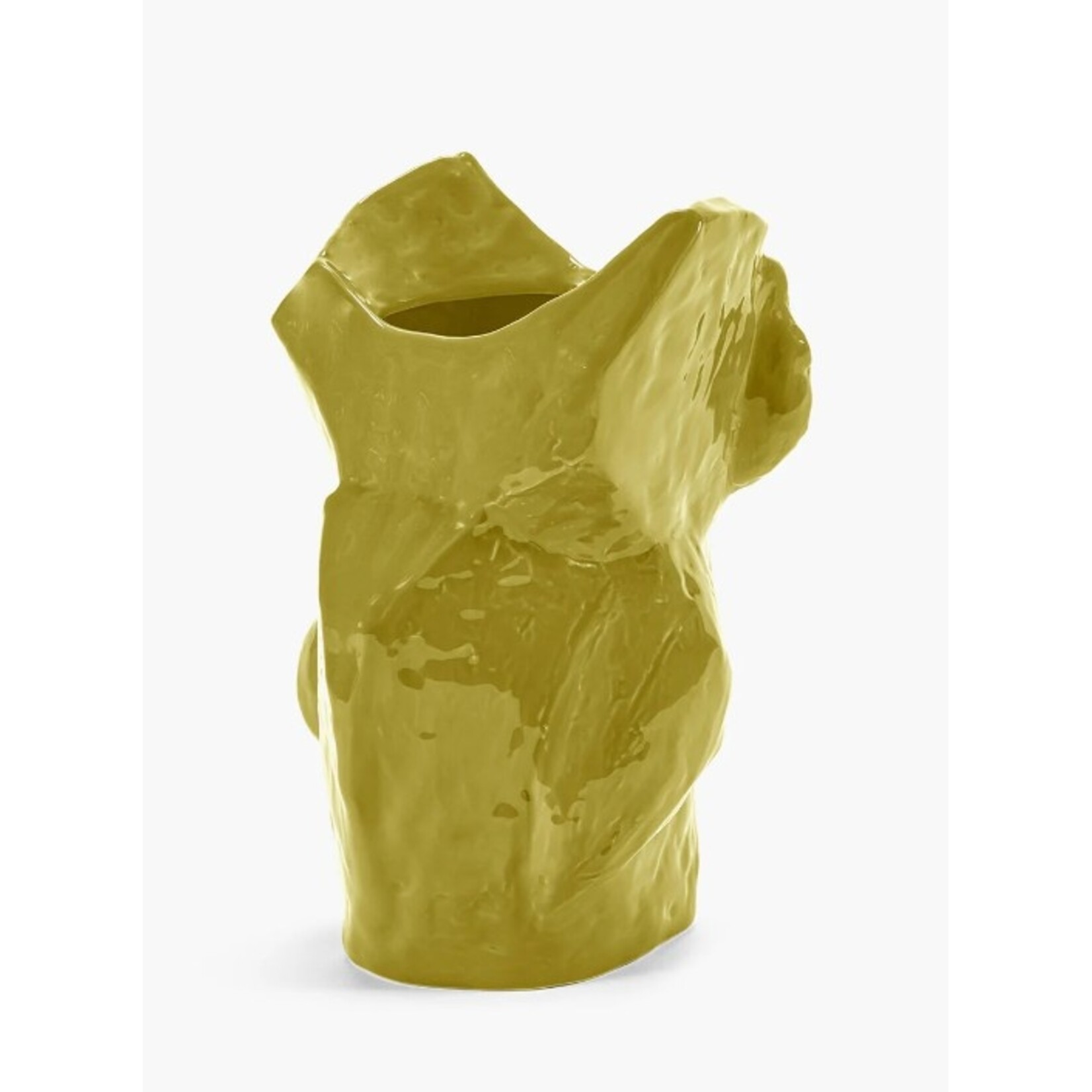 serax Serax - MARNI - Après Minuit - Vase - L - H30cm - Hibou - Jaune
